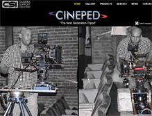 Tablet Screenshot of cineped.com